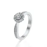 Pierścionek białe złoto z diamentami AJPZ_138